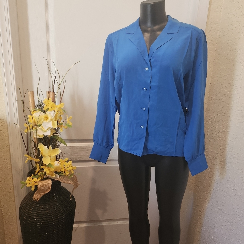 Celine Paris button-down silk shirt size 42